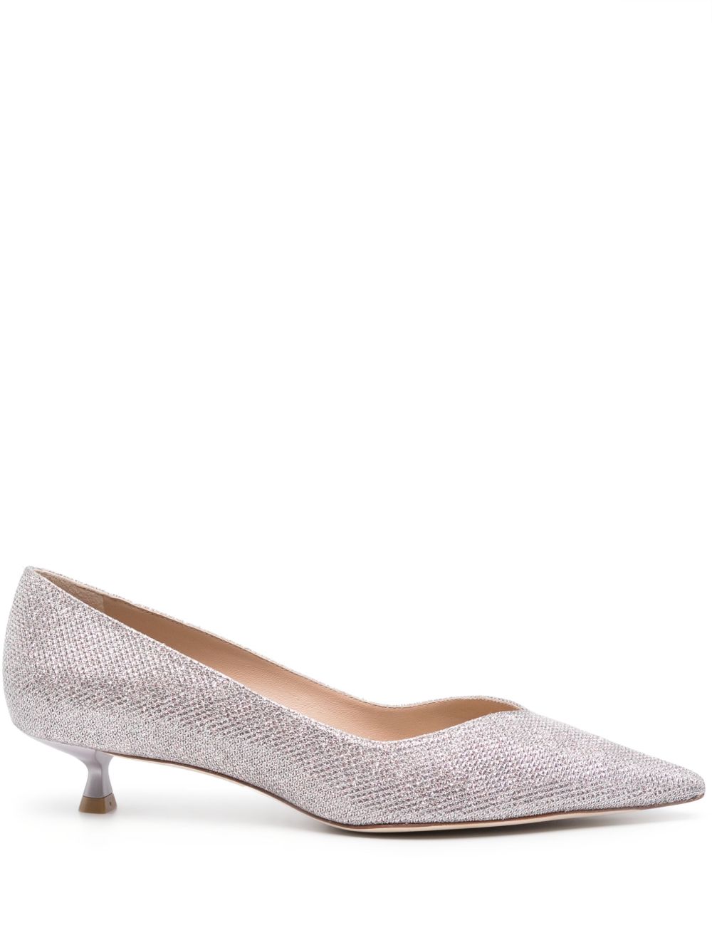 Stuart Weitzman Eva 低跟鞋 - 粉色