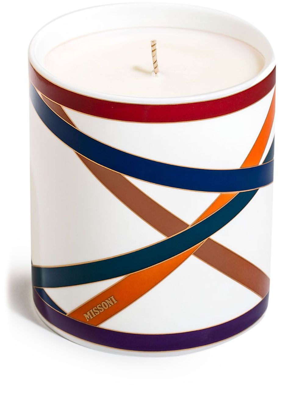 Missoni Home Nastri 香薰蜡烛 - 白色