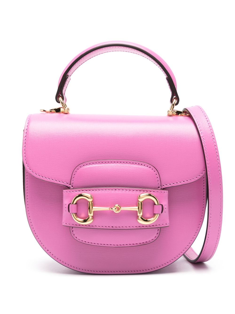 Gucci Horsebit 1955 迷你手提包 - 粉色