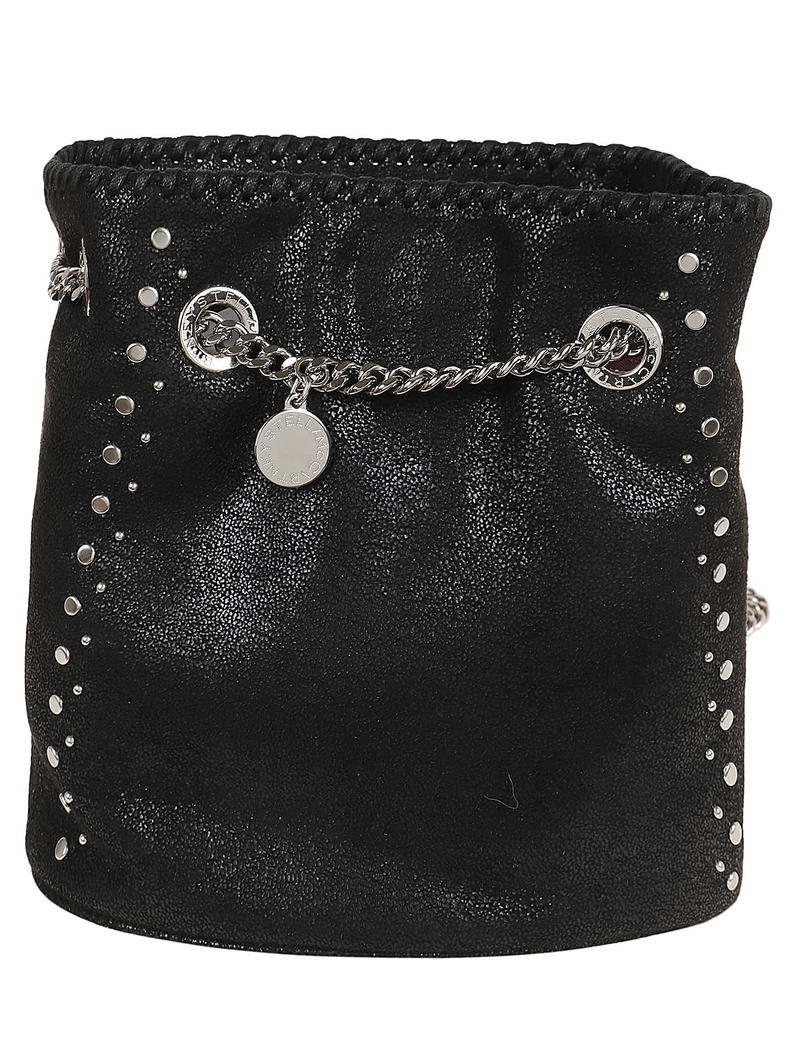 Stella McCartney Falabella Logo挂饰铆钉水桶包