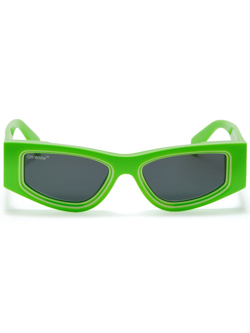Off-White Eyewear Andy 方框太阳眼镜 - 灰色
