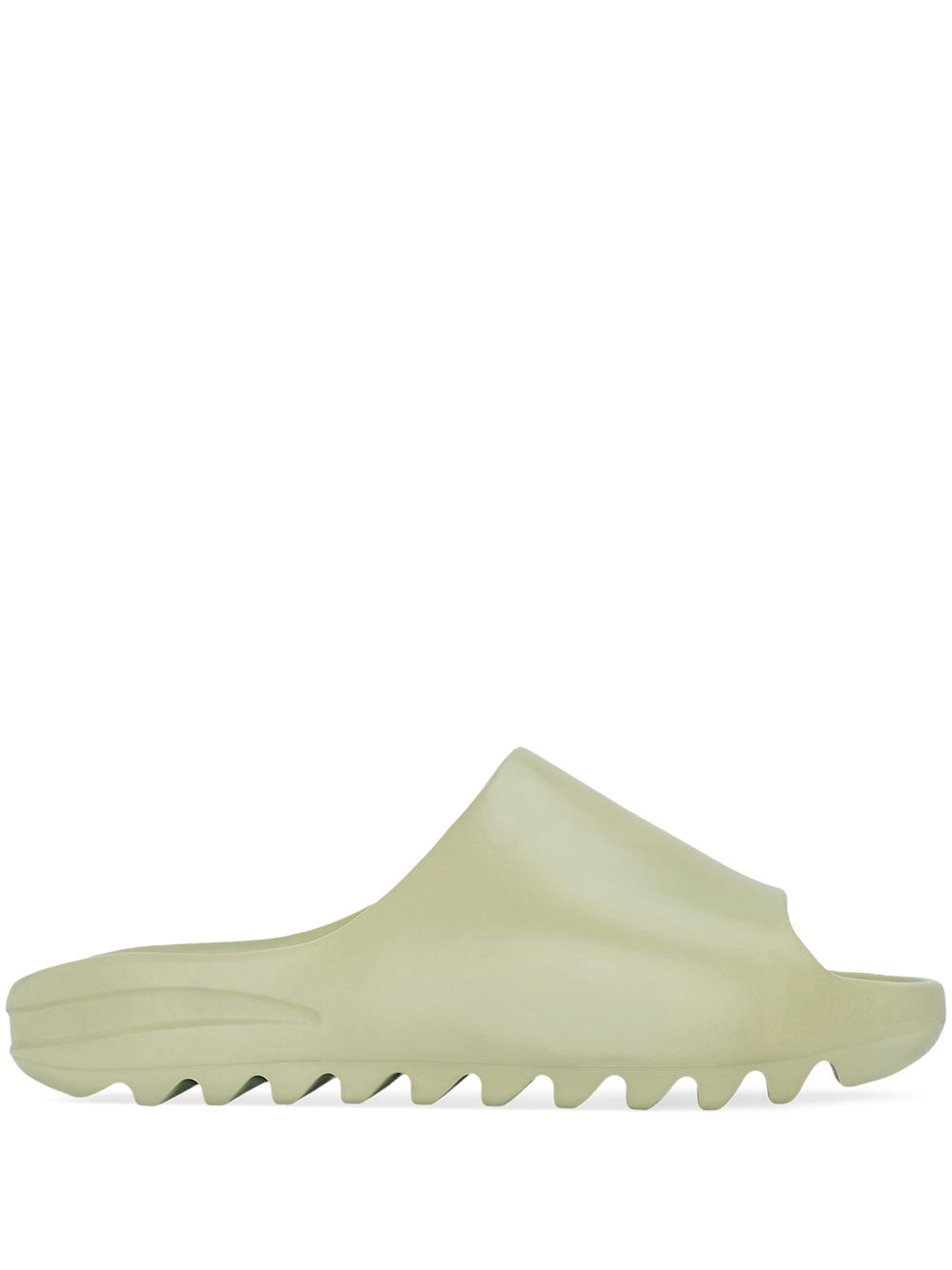 adidas Yeezy 模压极简风拖鞋 - 绿色