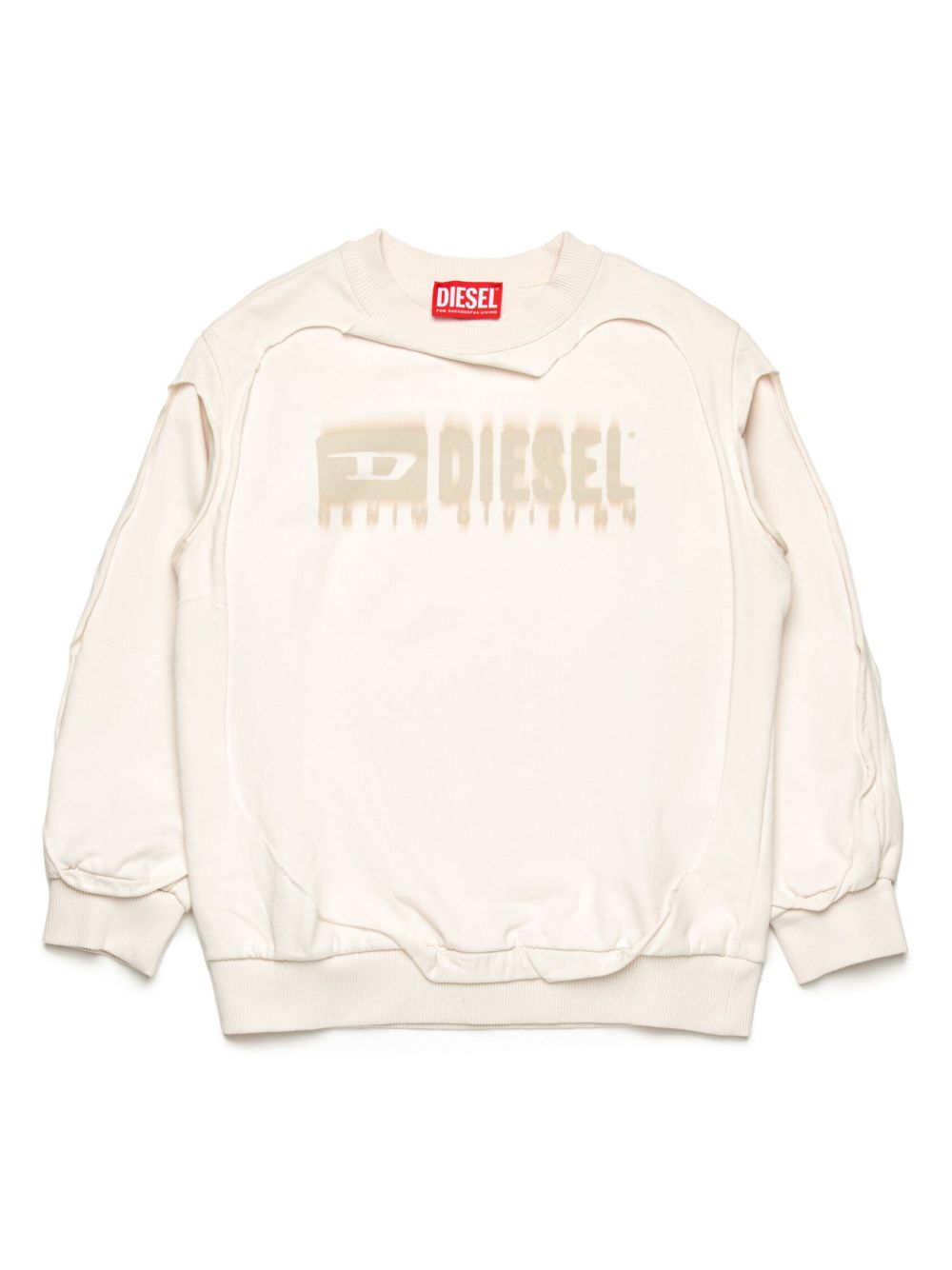 Diesel Kids Sboxtdbl Over 长袖T恤 - 中性色