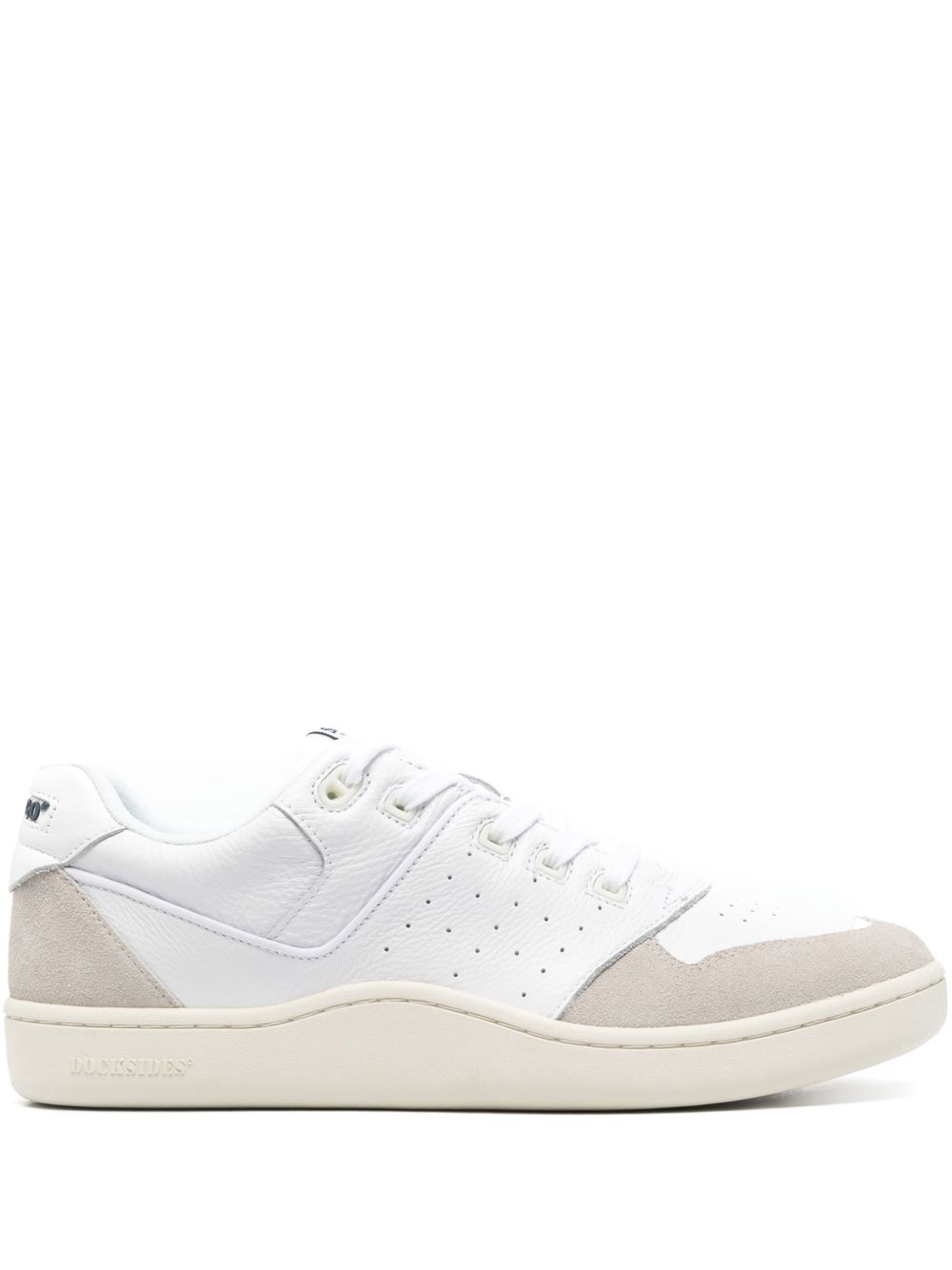 Sebago Hurricane 皮质运动鞋 - 白色