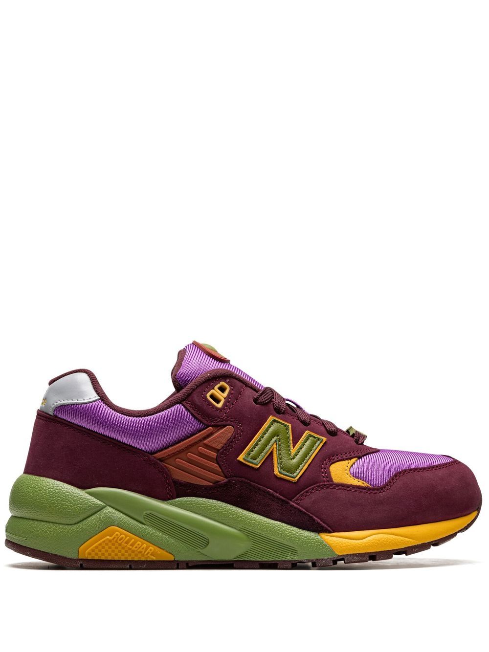 New Balance x Stray Rats 580 低帮运动鞋 - 红色