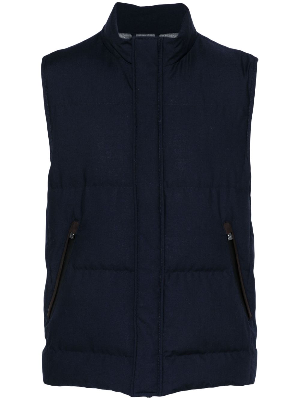 Corneliani logo标牌马甲 - 蓝色