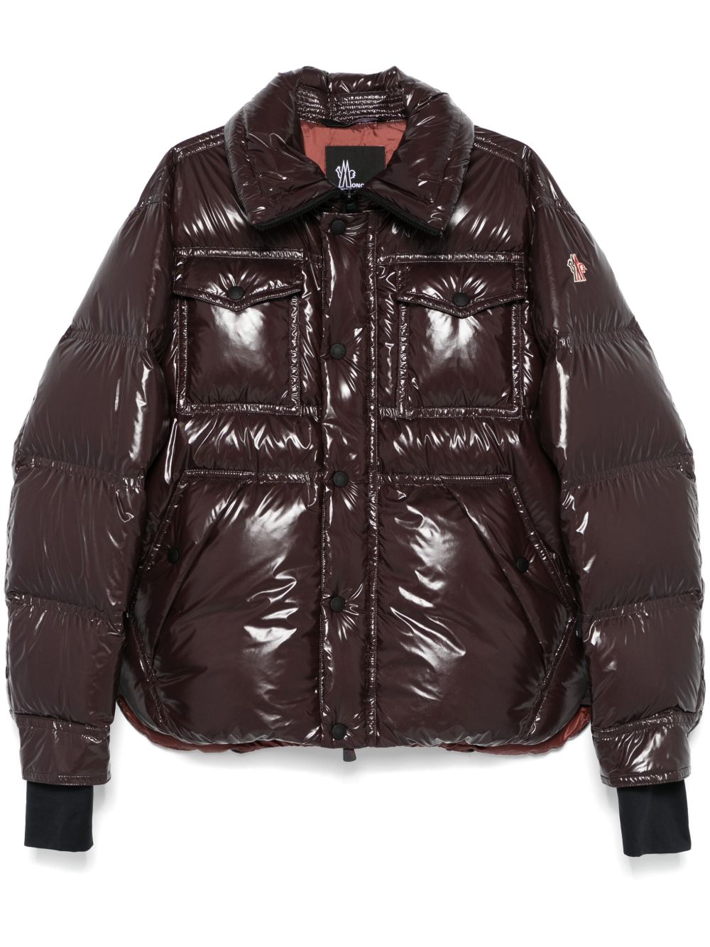 Moncler Grenoble Tecka 夹克 - 褐色