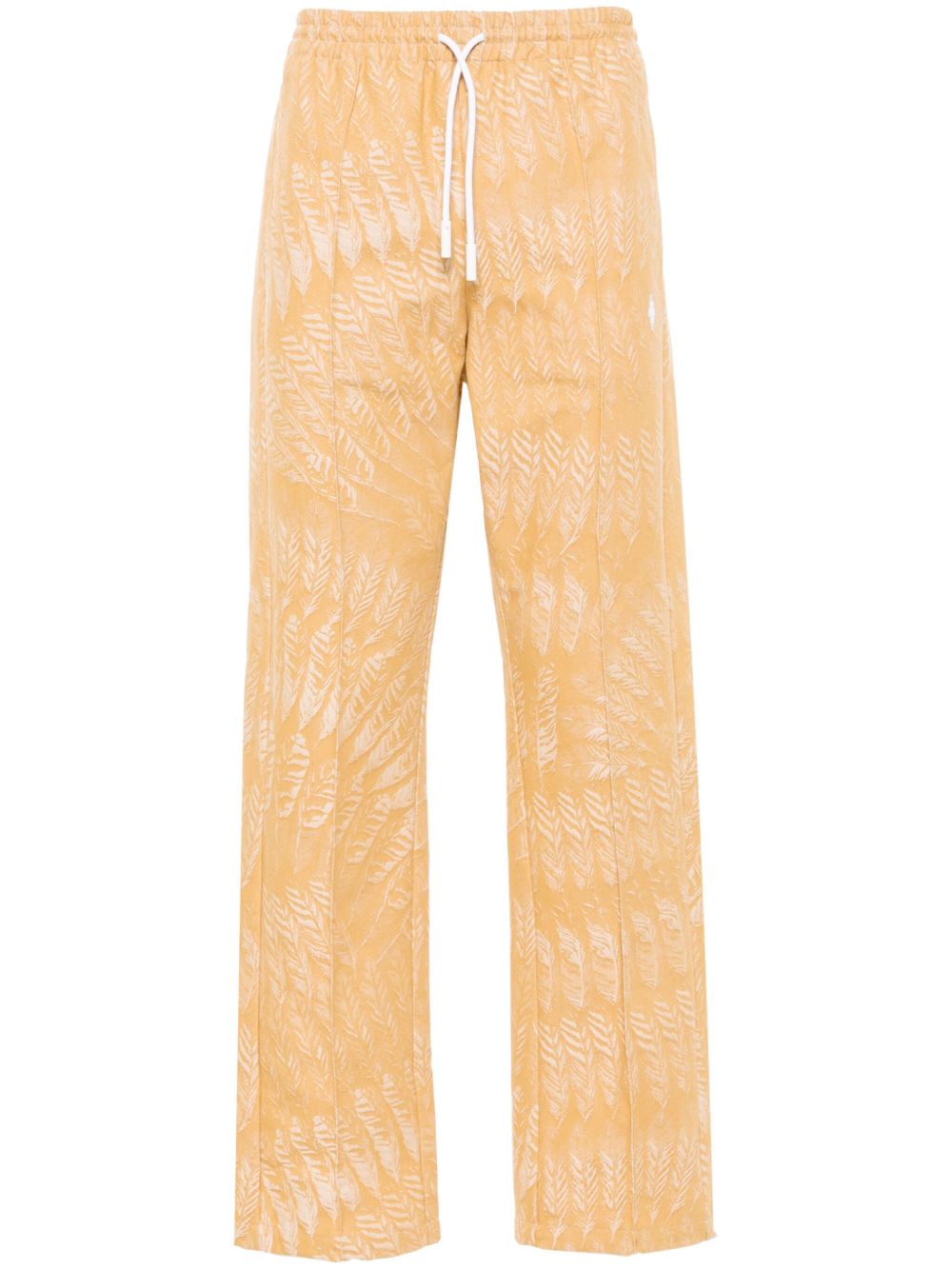 Marcelo Burlon County of Milan AOP Feather 直筒裤 - 中性色
