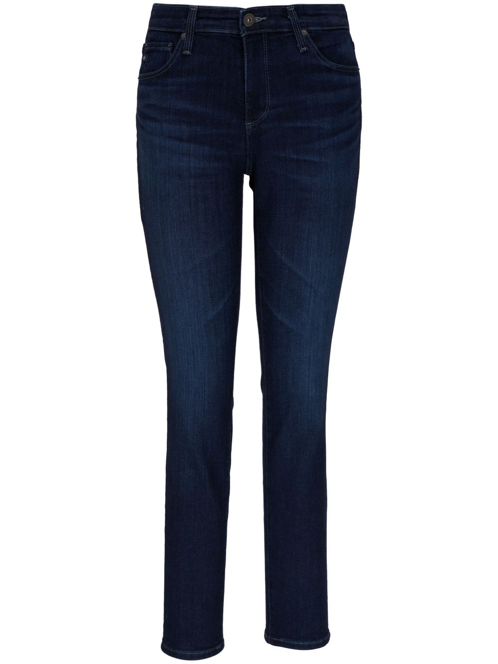 AG Jeans Farrah 中腰紧身牛仔裤 - 蓝色