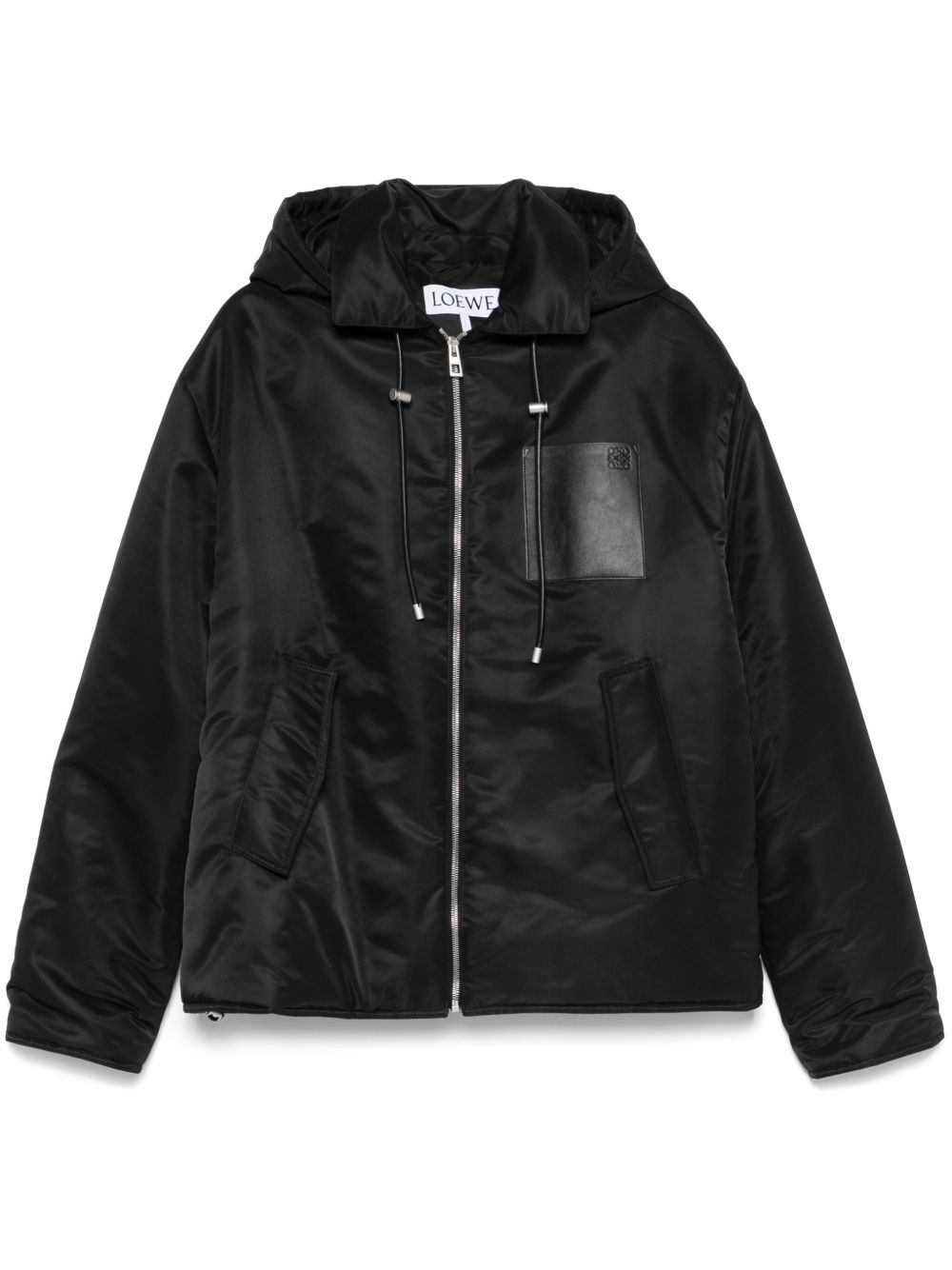 LOEWE hooeded jacket - 黑色