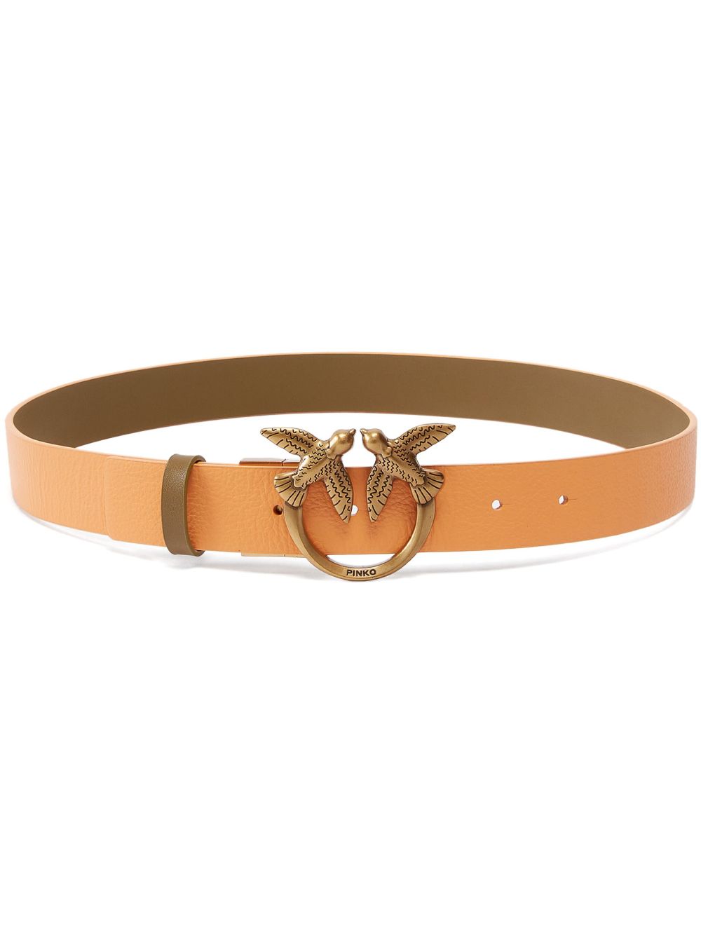 PINKO Love Berry H3 belt - 橘色