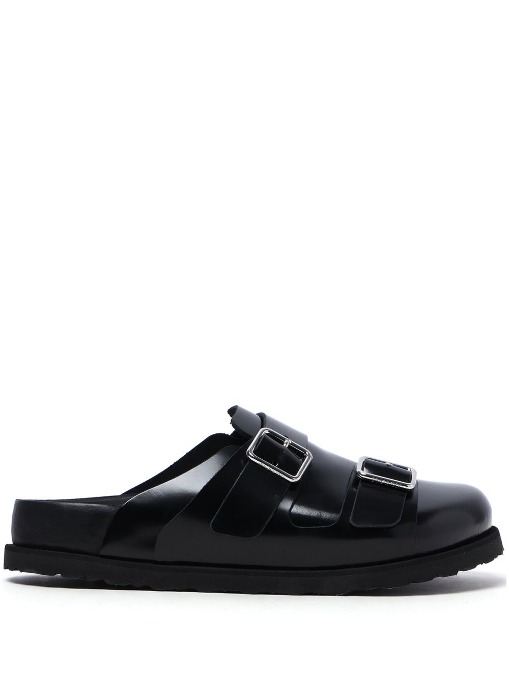 Birkenstock 1774 漆皮穆勒鞋 - 黑色
