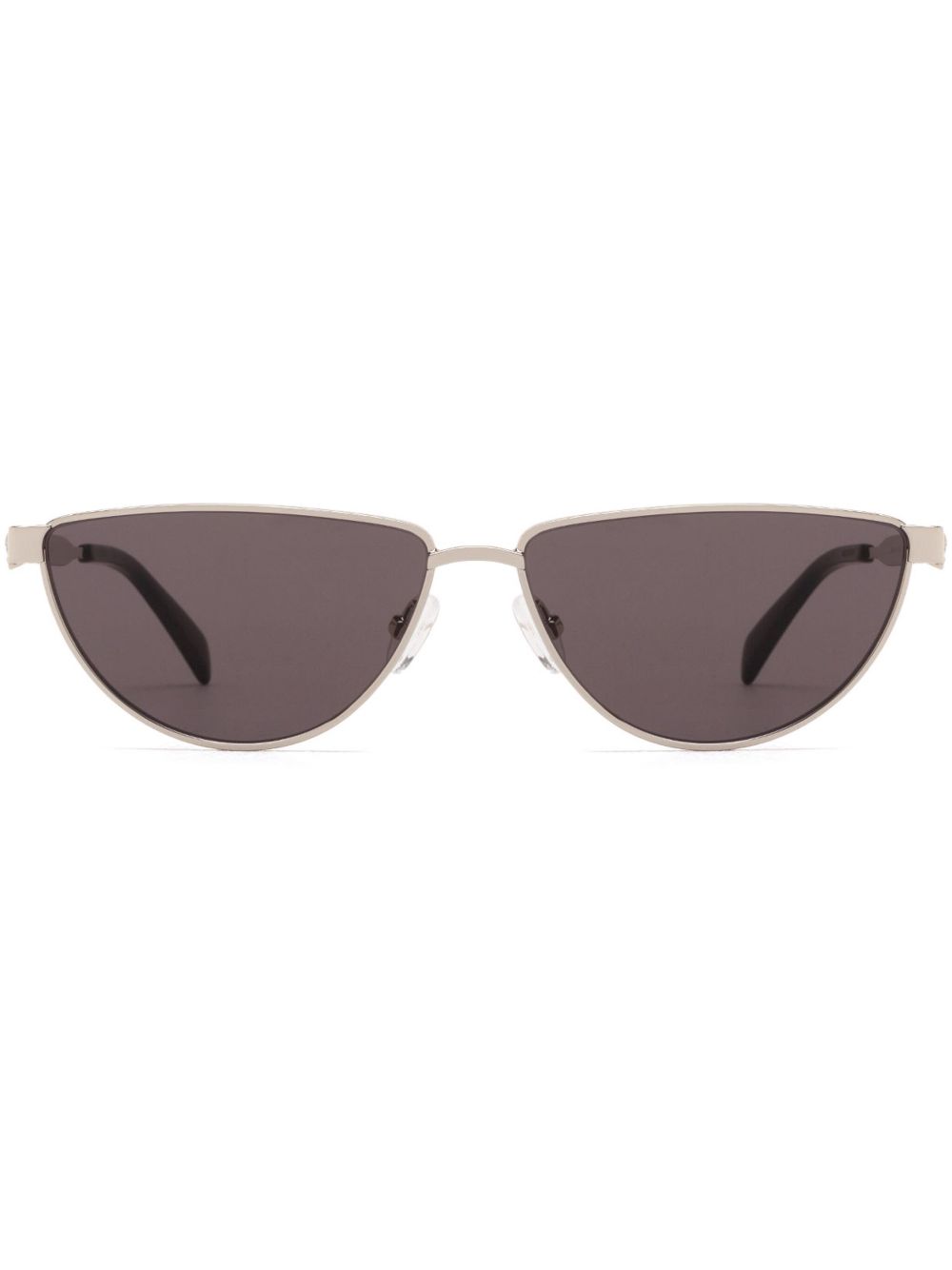 Alexander McQueen Eyewear AM0456S 太阳眼镜 - 银色