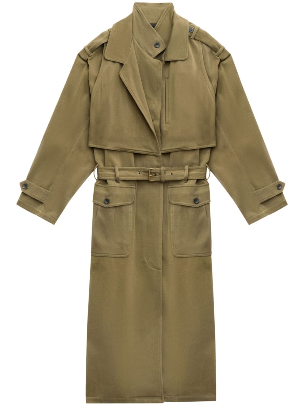 ISABEL MARANT Jaida 外套 - 绿色