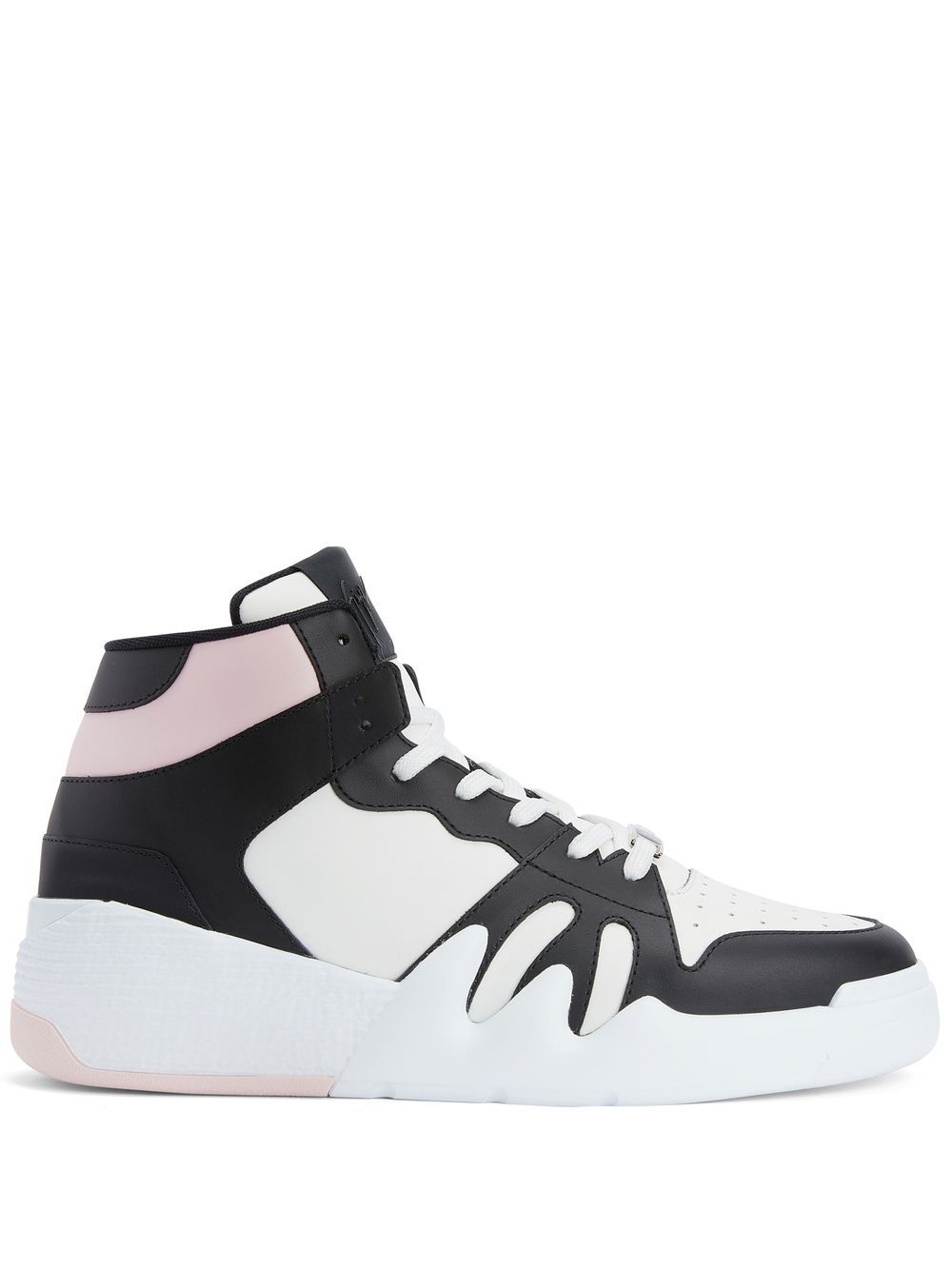 Giuseppe Zanotti 拼色拼接运动鞋 - 粉色