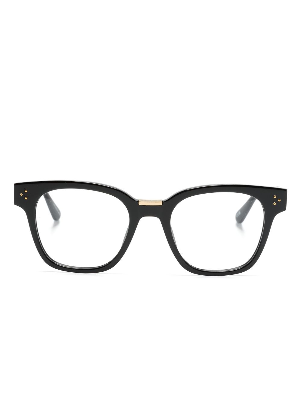 Linda Farrow Sanchez Wayfarer 镜框眼镜 - 黑色