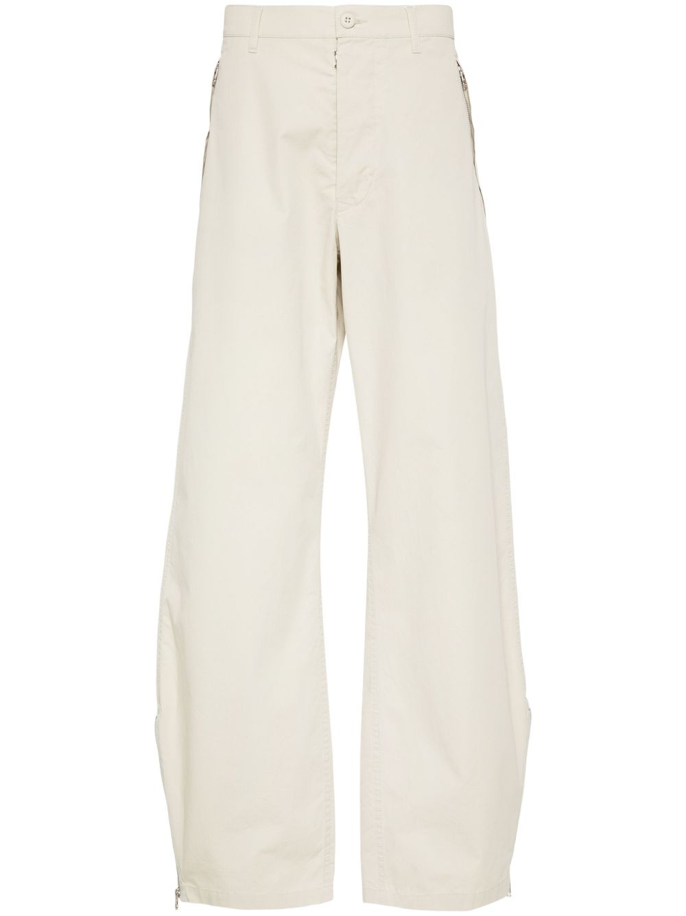 MM6 Maison Margiela 棉锥形裤 - 中性色