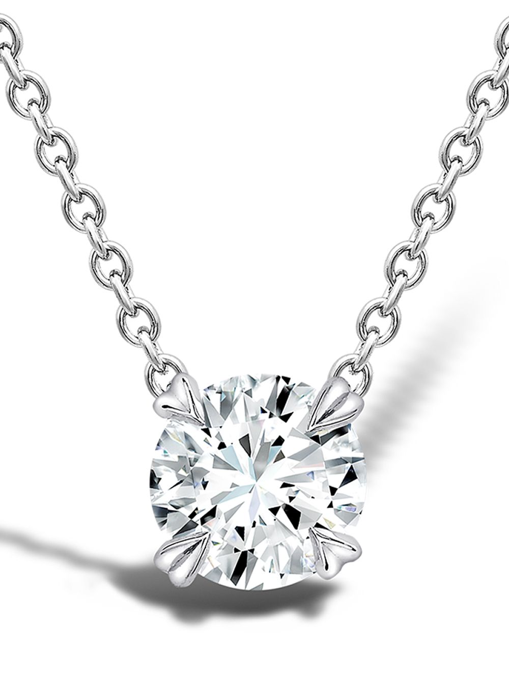 Pragnell Windsor 18K白金钻石吊坠 - 银色