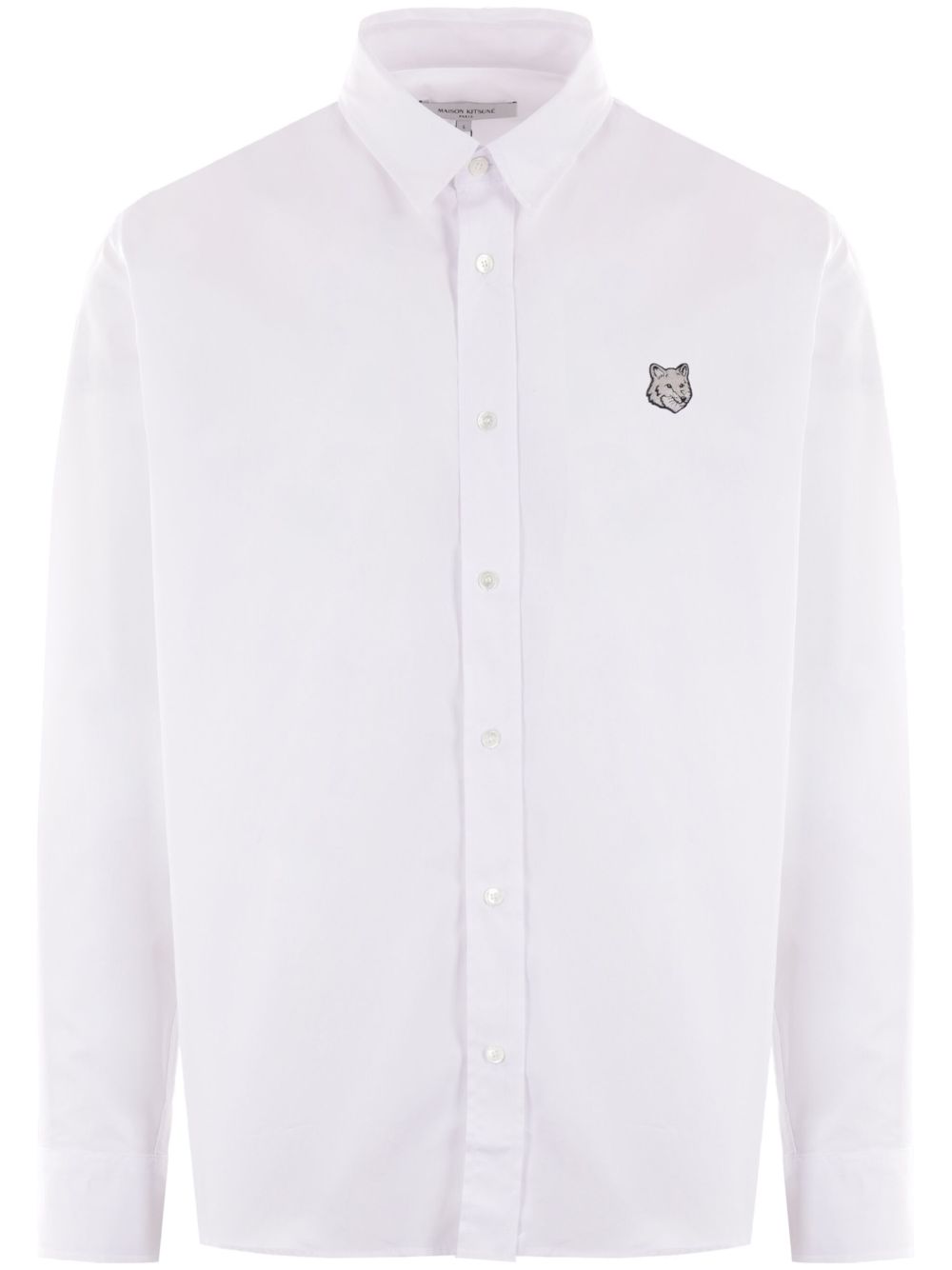 Maison Kitsuné Contour Fox Head 衬衫 - 白色