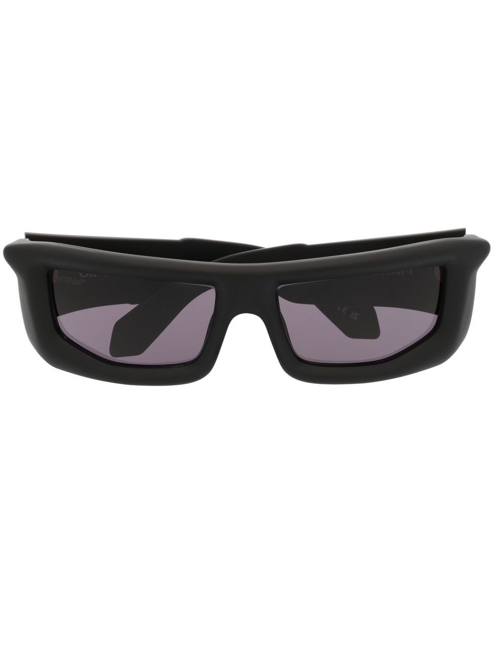 Off-White Eyewear Volcanite 方框太阳眼镜 - 黑色