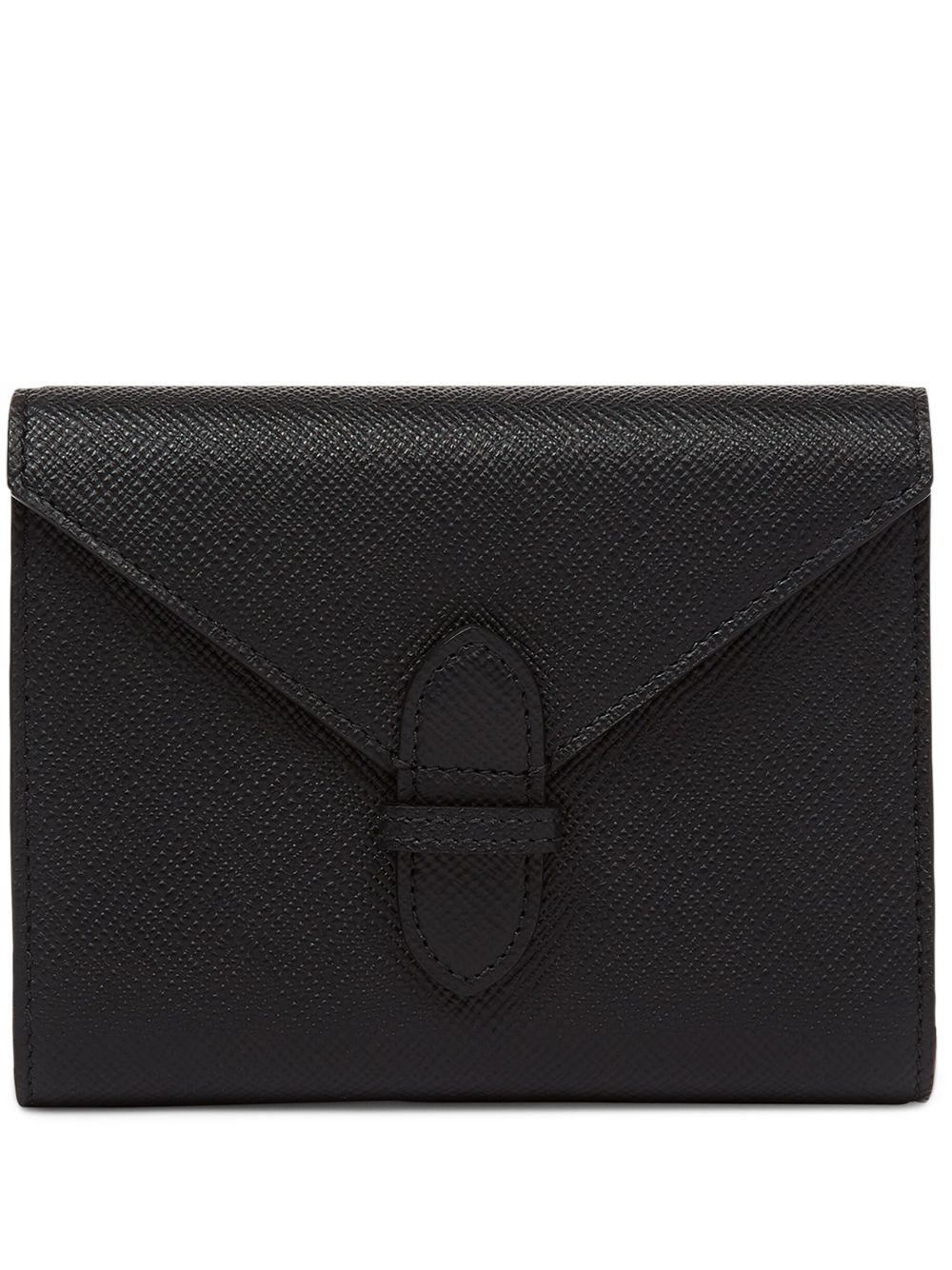 Smythson Panama 扑克牌卡盒（两件装） - 黑色