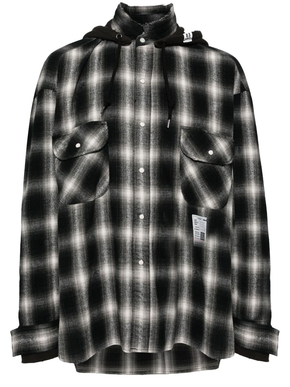 Maison MIHARA YASUHIRO 长袖衬衫 - 黑色