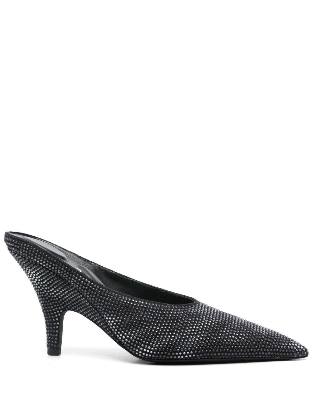 Alexander Wang Irina 高跟穆勒鞋（9厘米） - 黑色