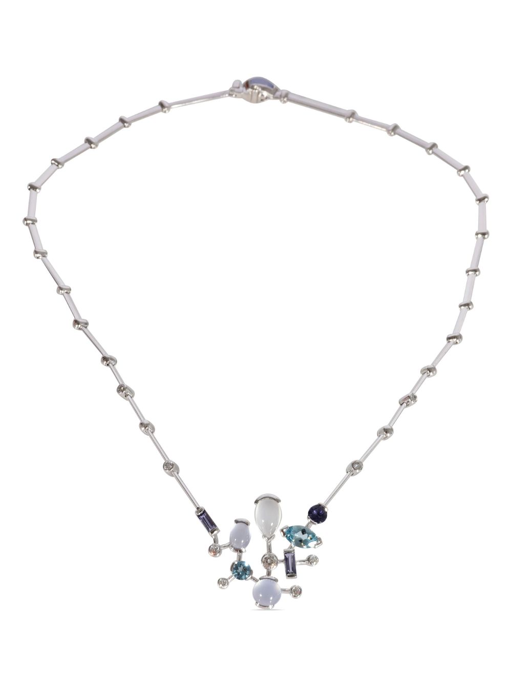 Cartier Juste Un Clou Meli Melo 钻石项链 - 银色