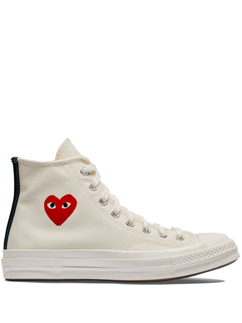 Comme Des Garçons Play x Converse Chuck '70 Small Red Heart 高帮运动鞋 - 白色