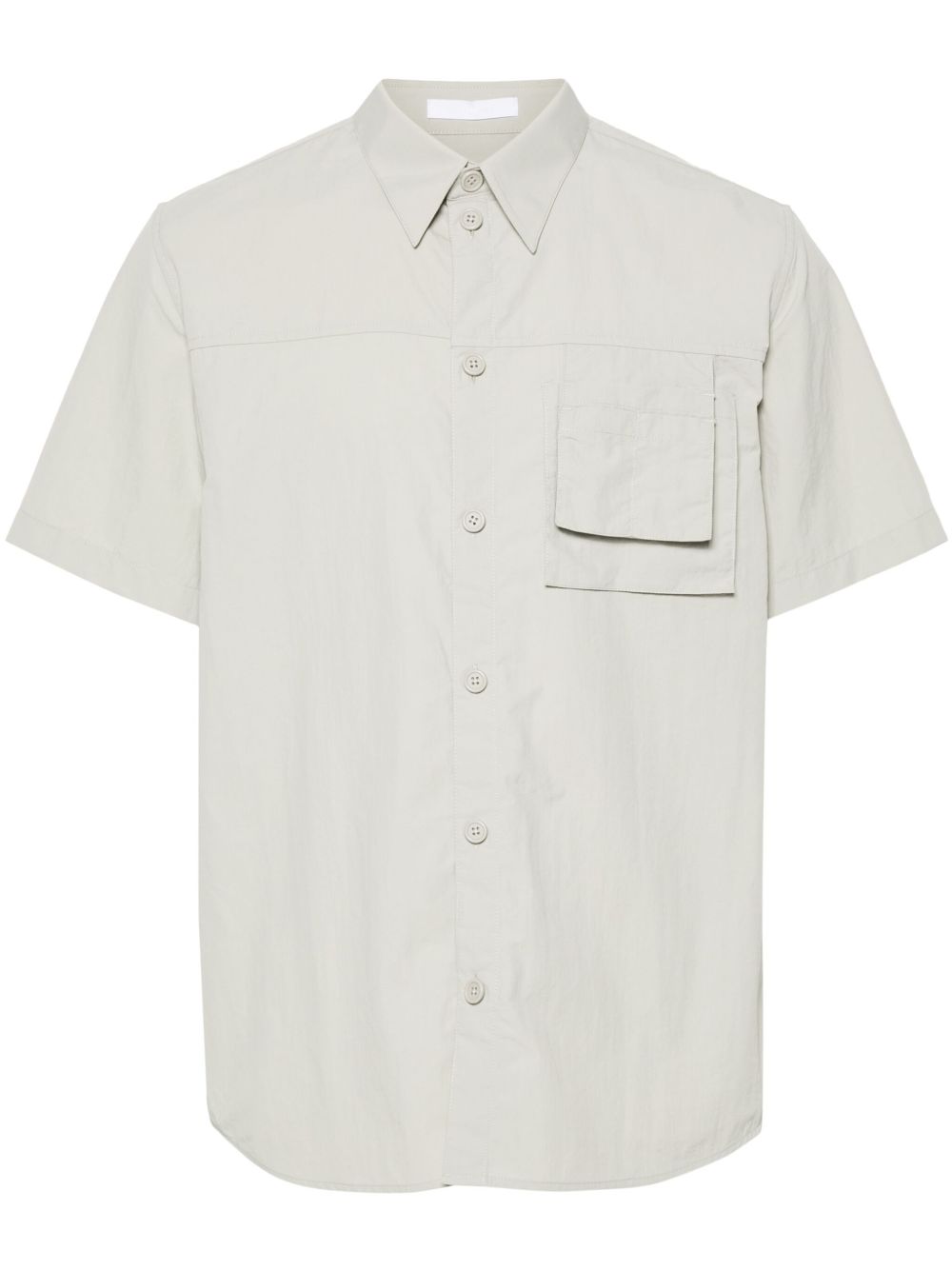 Helmut Lang 工装风口袋衬衫 - 灰色