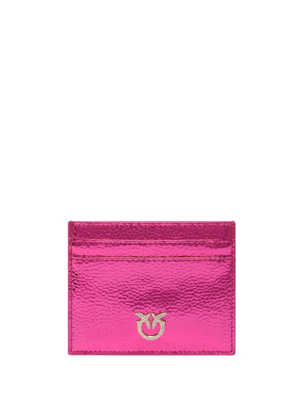 PINKO logo标牌卡夹 - 粉色