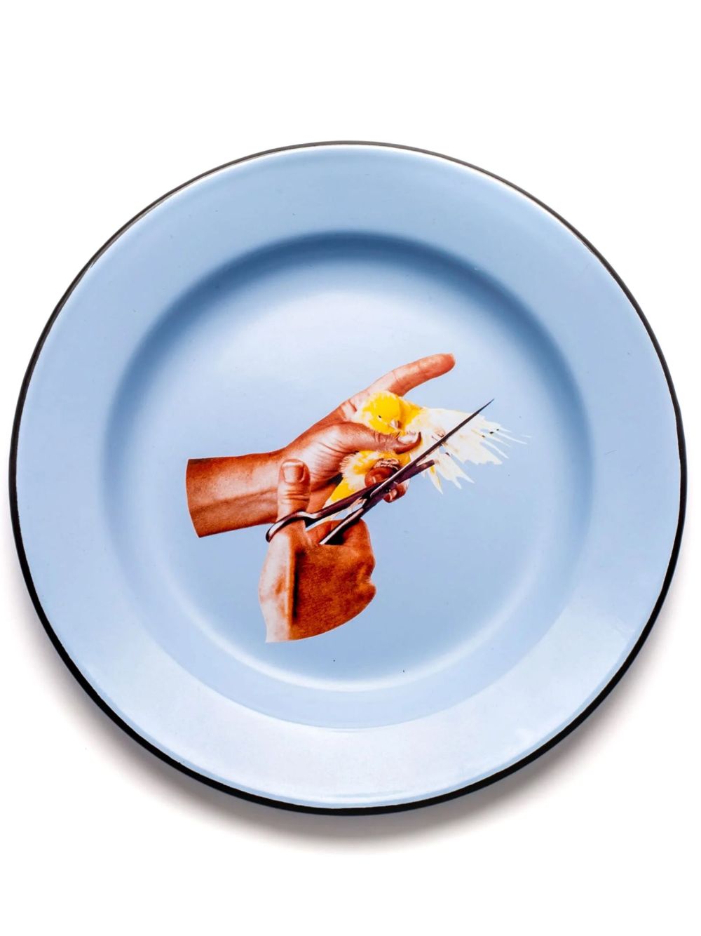 Seletti Bird plate (26cm) - 蓝色