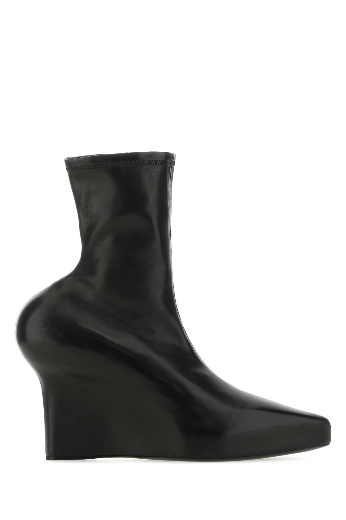 Givenchy Black Nappa Leather Ankle Boots