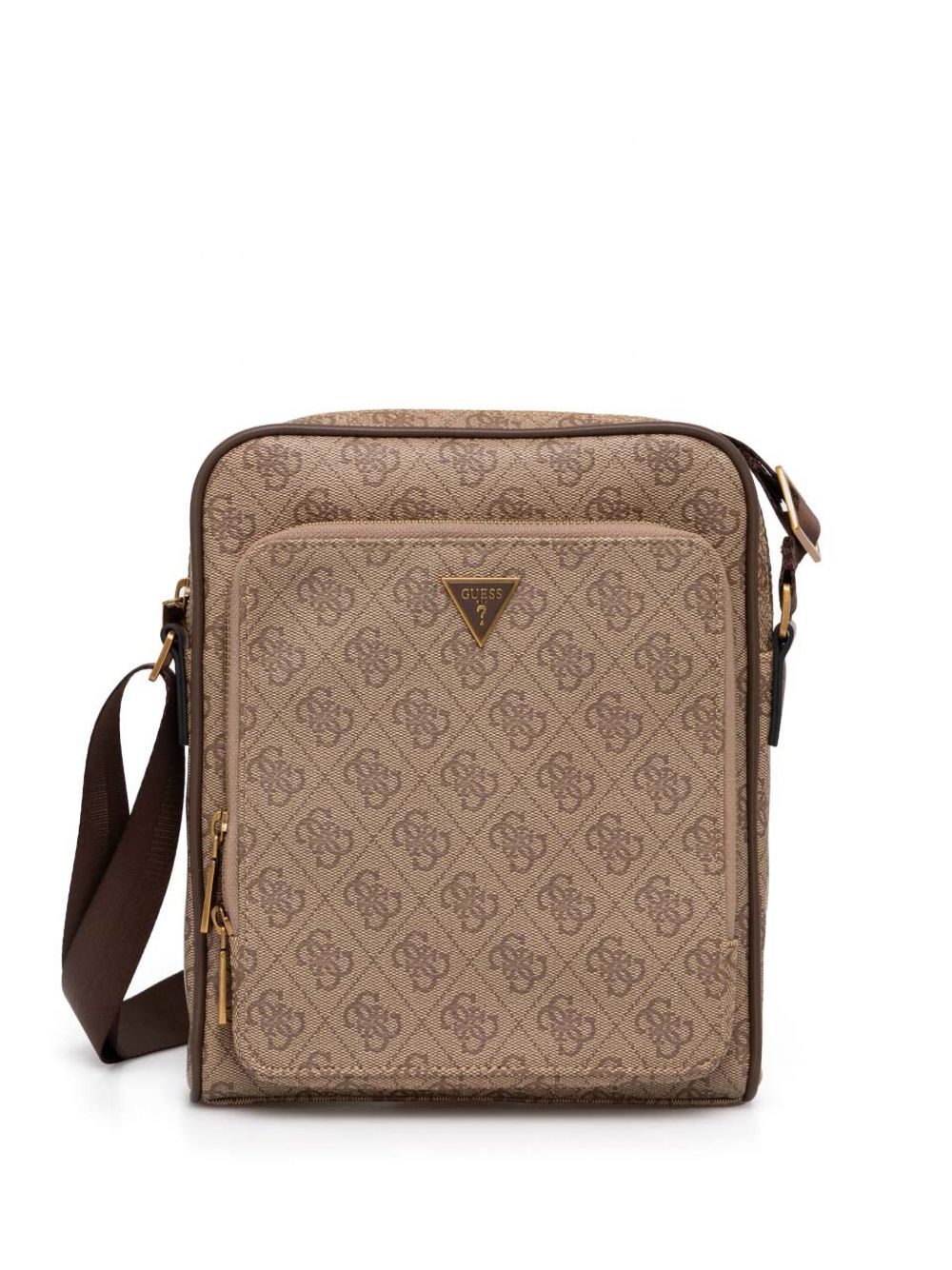 GUESS USA Vezzola Smart 4G 斜挎包 - 褐色