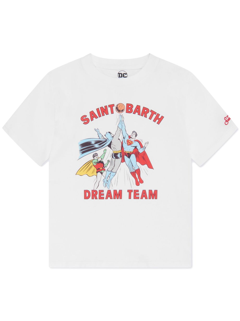MC2 Saint Barth Kids x DC Comics 棉T恤 - 白色