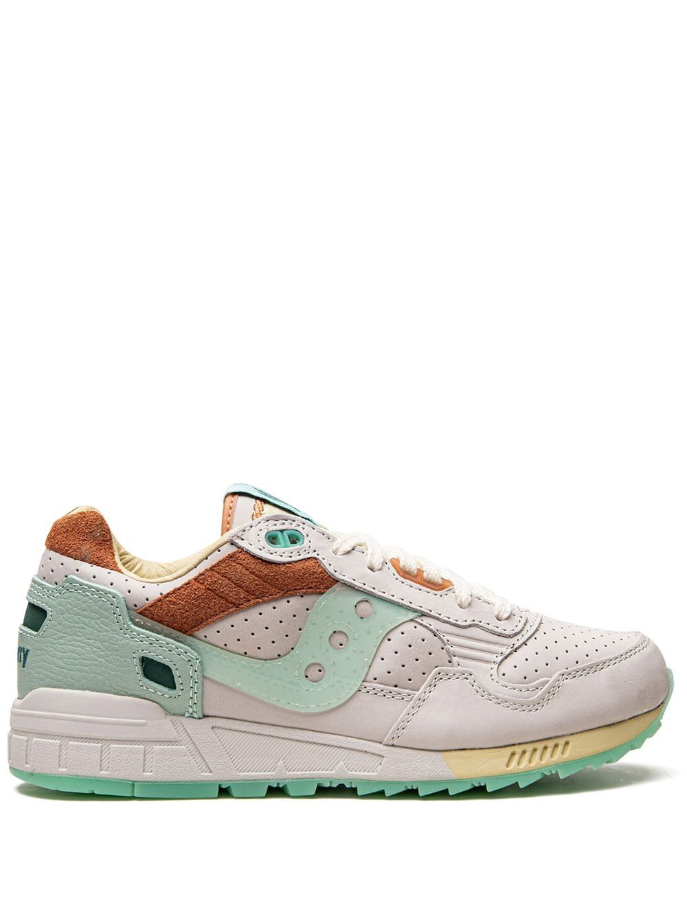 Saucony Shadow 5000 低帮运动鞋 - 绿色