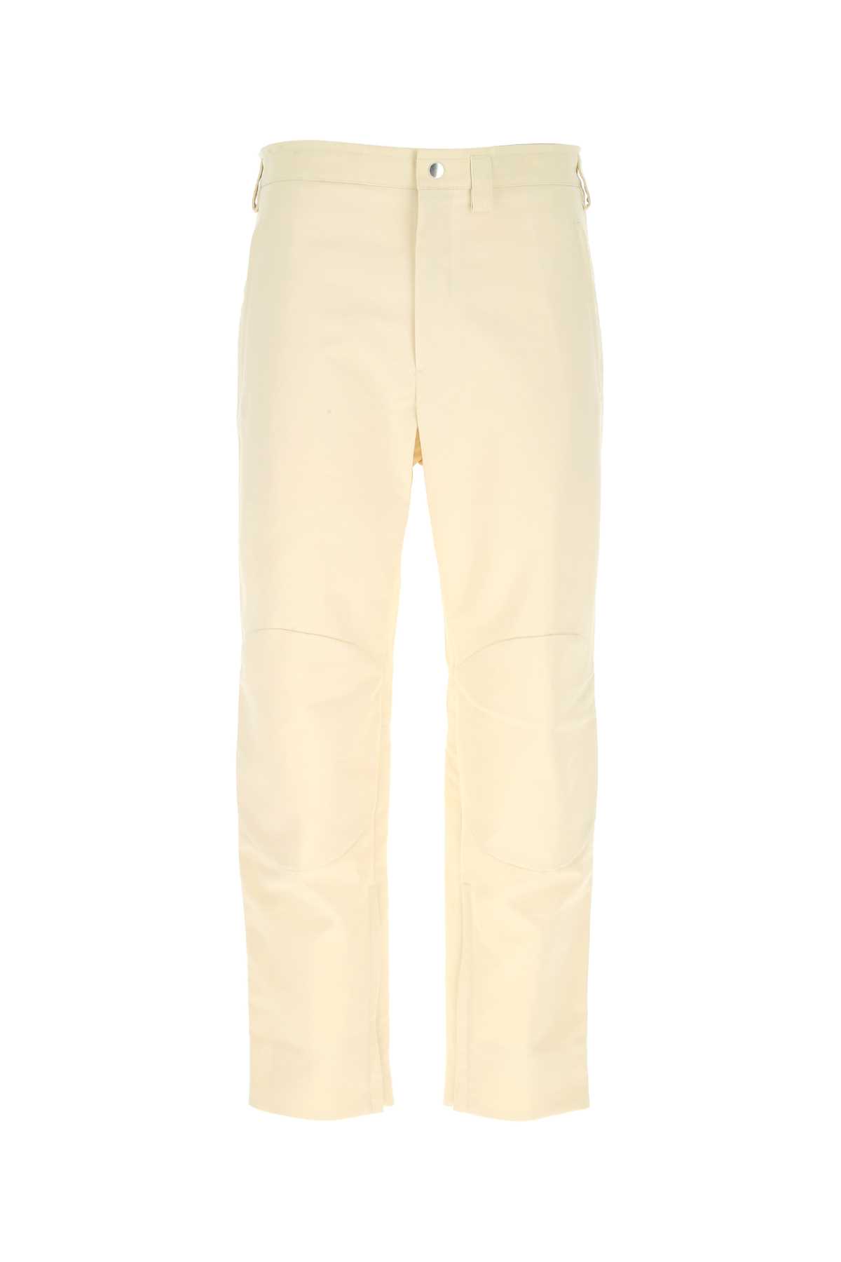 Jil Sander Ivory Cotton Pant