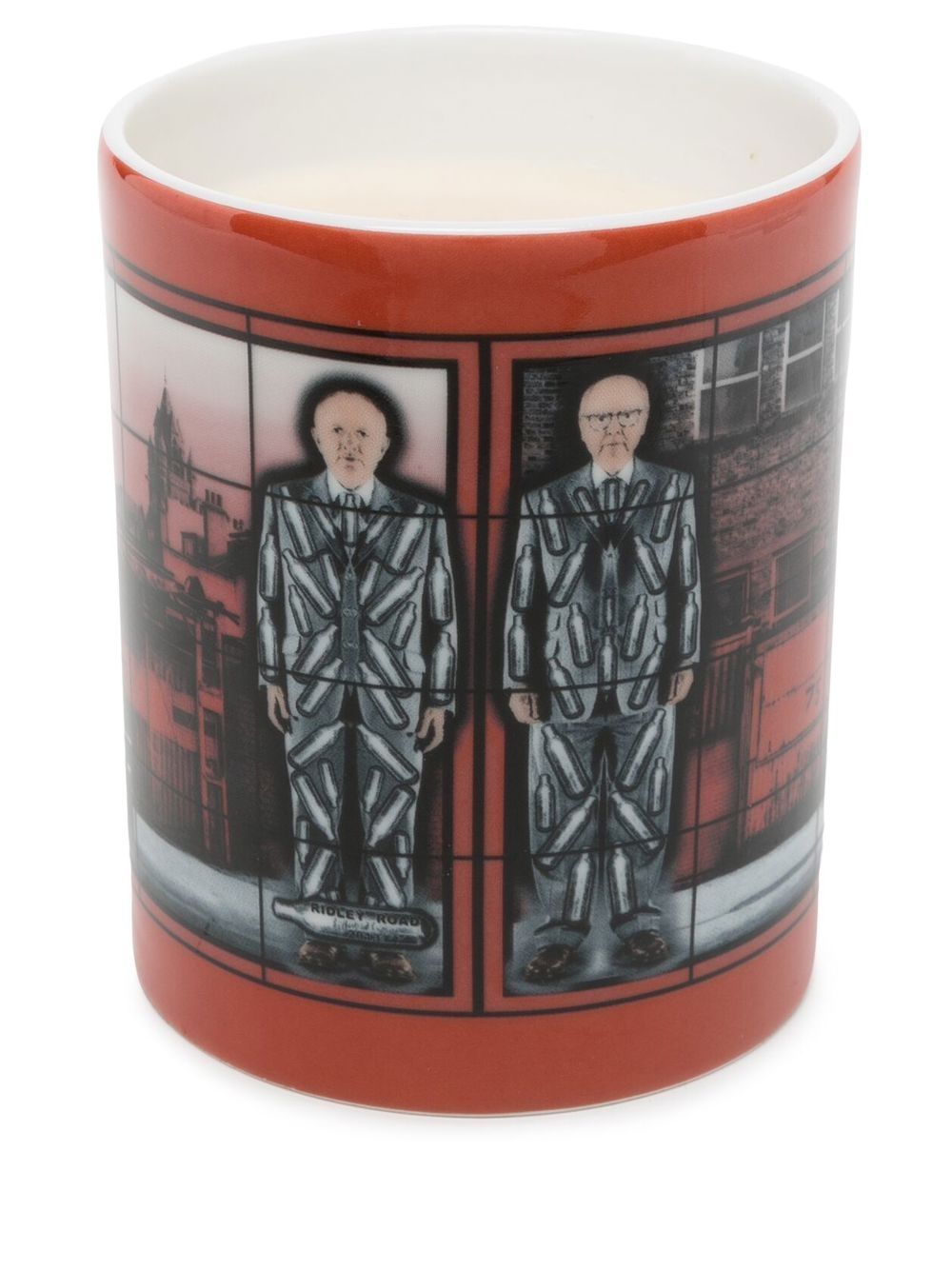 Ligne Blanche x Gilbert & George Red 蜡烛（700克） - 橘色