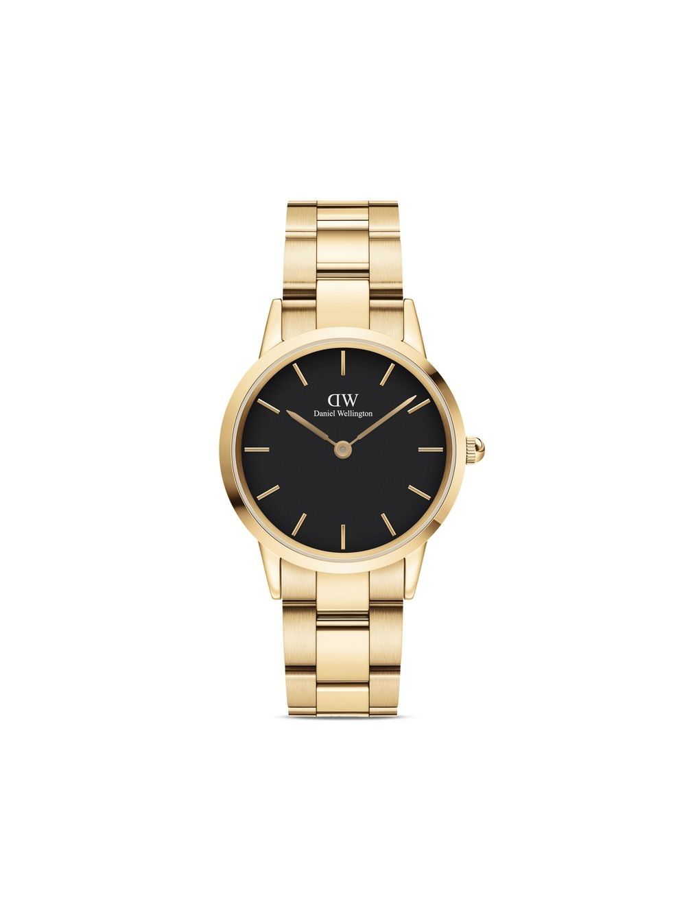 Daniel Wellington Iconic Link 28毫米腕表 - 黑色