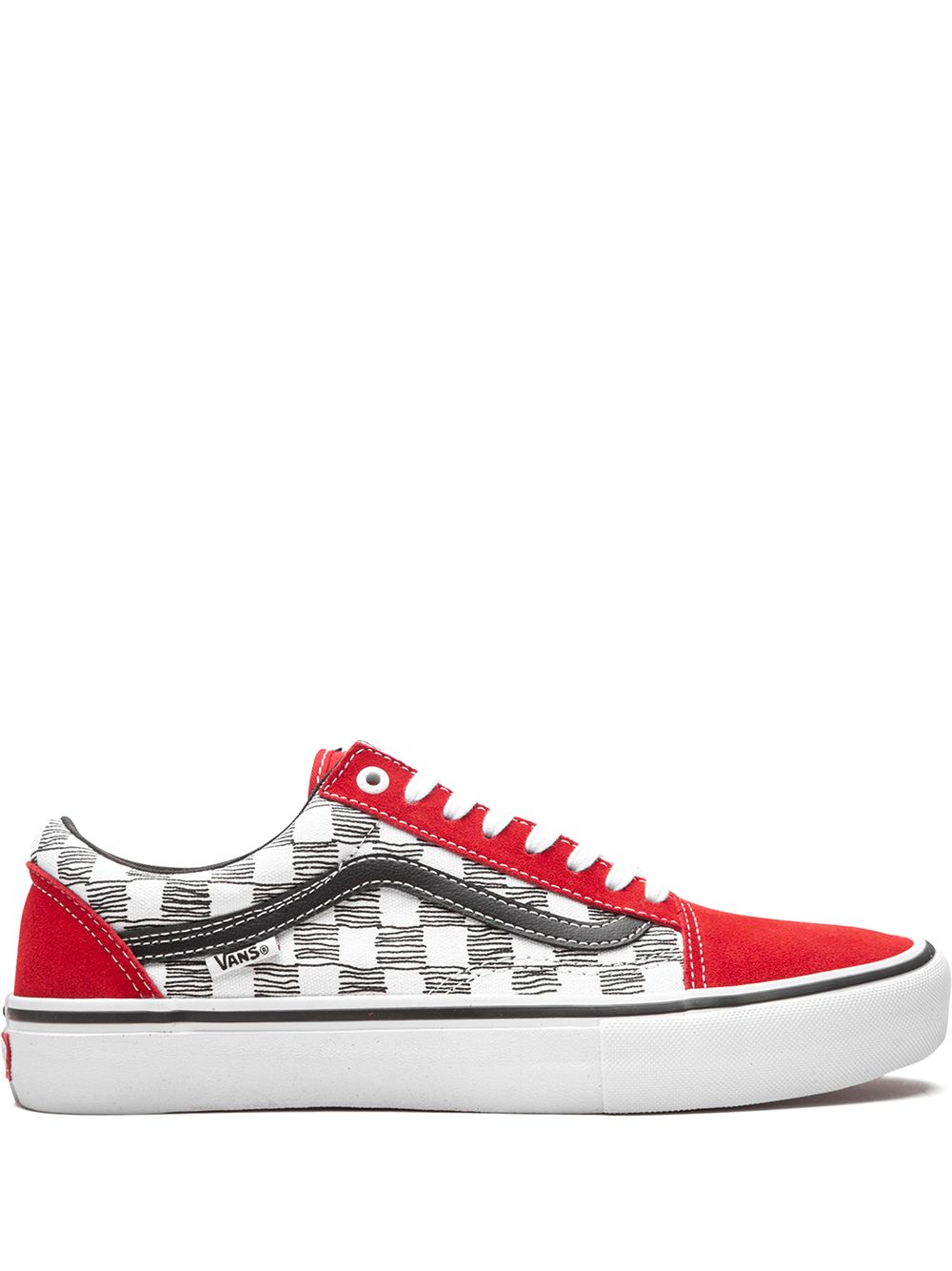 Vans Old Skool Pro 板鞋 - 红色