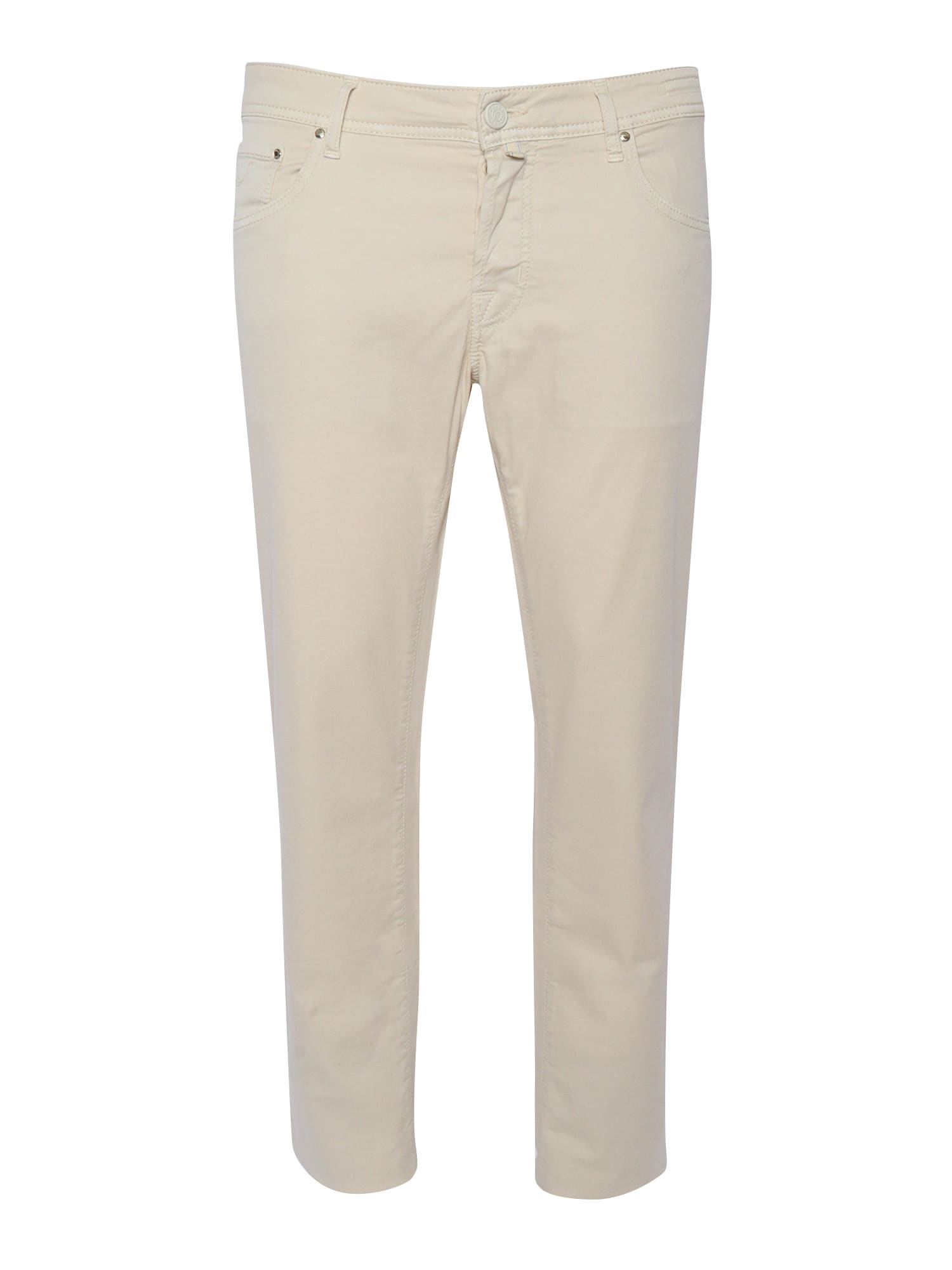 Jacob Cohen Beige 5 Pocket Trousers