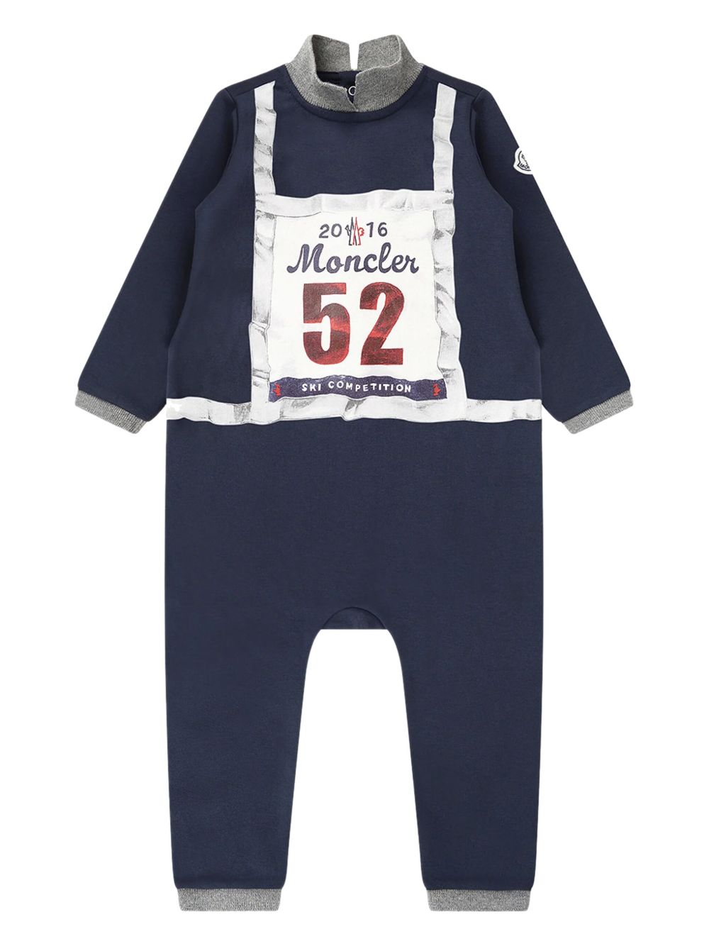 Moncler Enfant Ski Competition 棉连体衣 - 蓝色