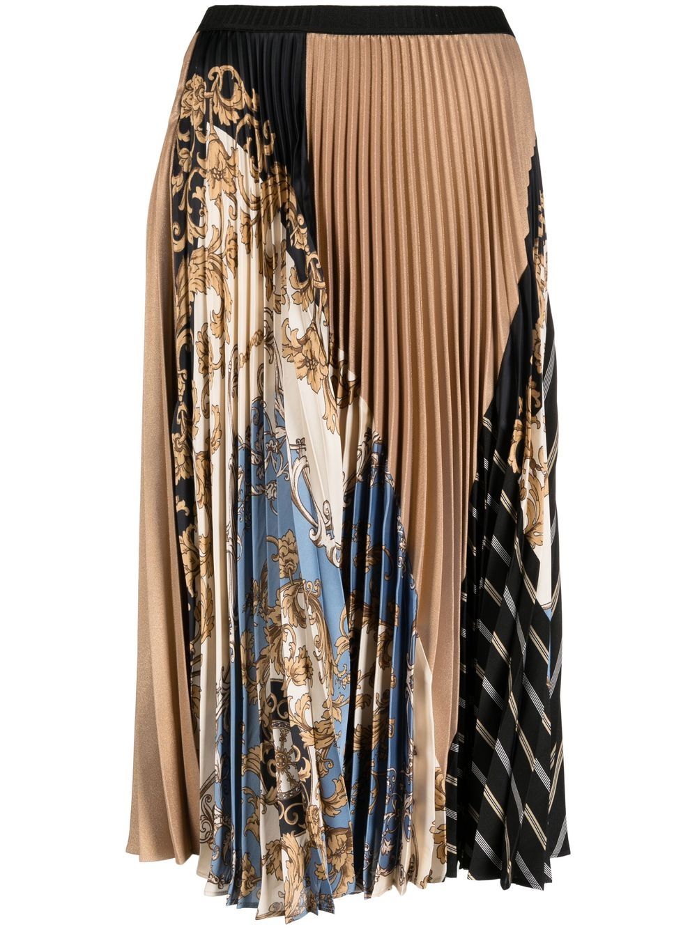 Antonio Marras 巴洛克细节中长半身裙 - 中性色