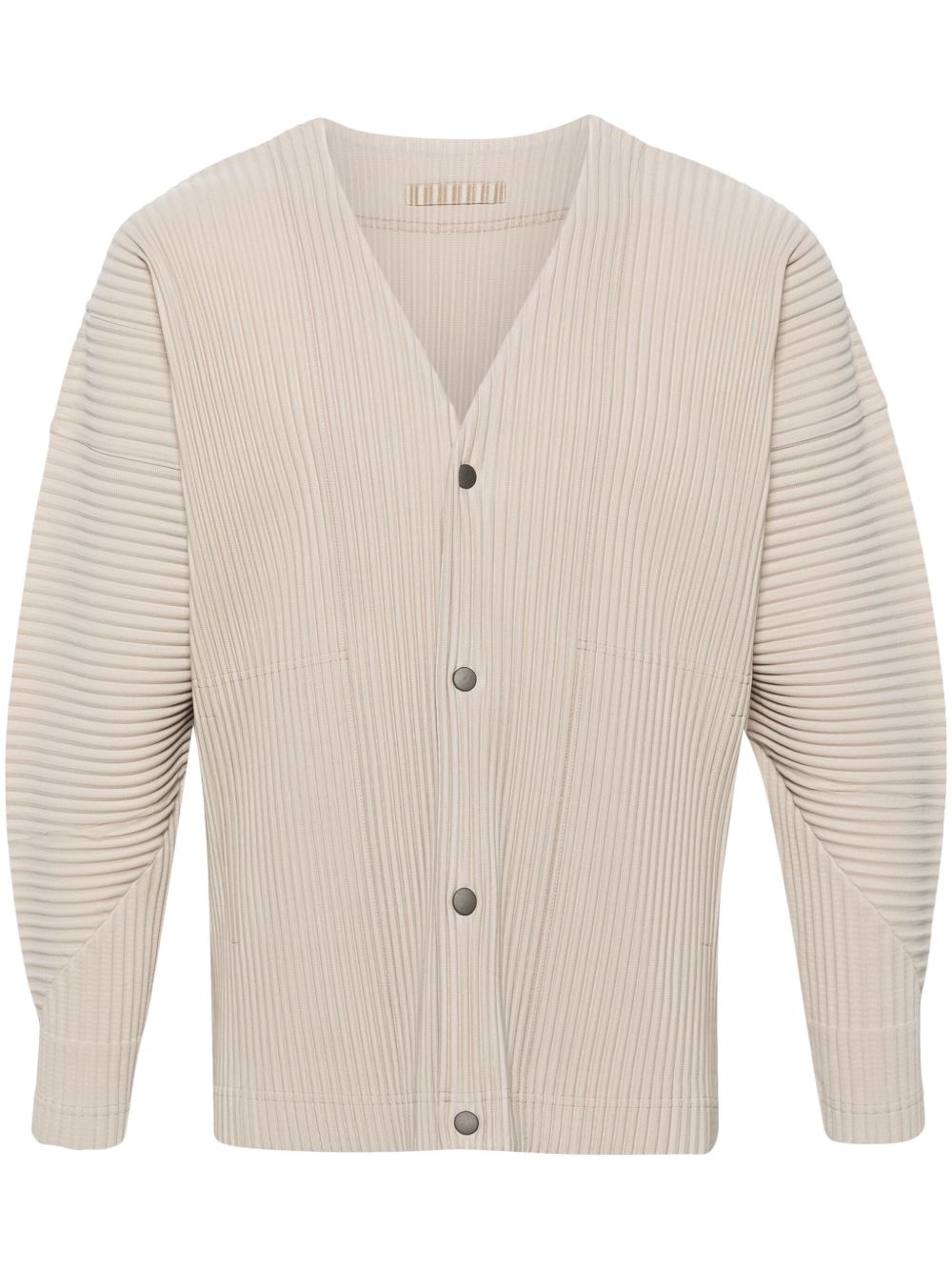Homme Plissé Issey Miyake Mc March 细褶开衫 - 中性色