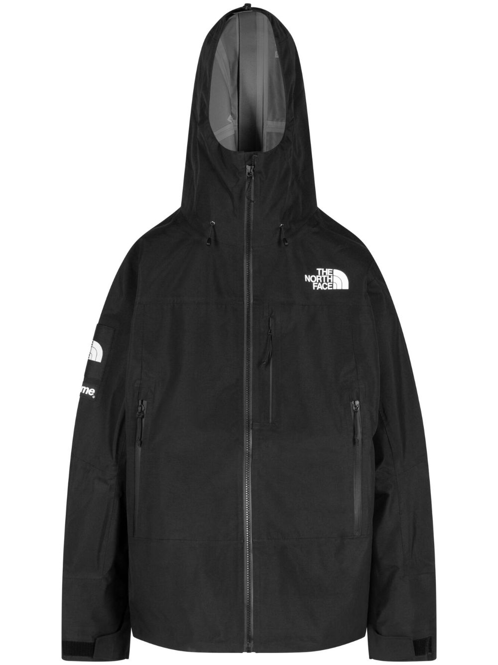 Supreme x The North Face Split 软壳面料夹克 - 黑色