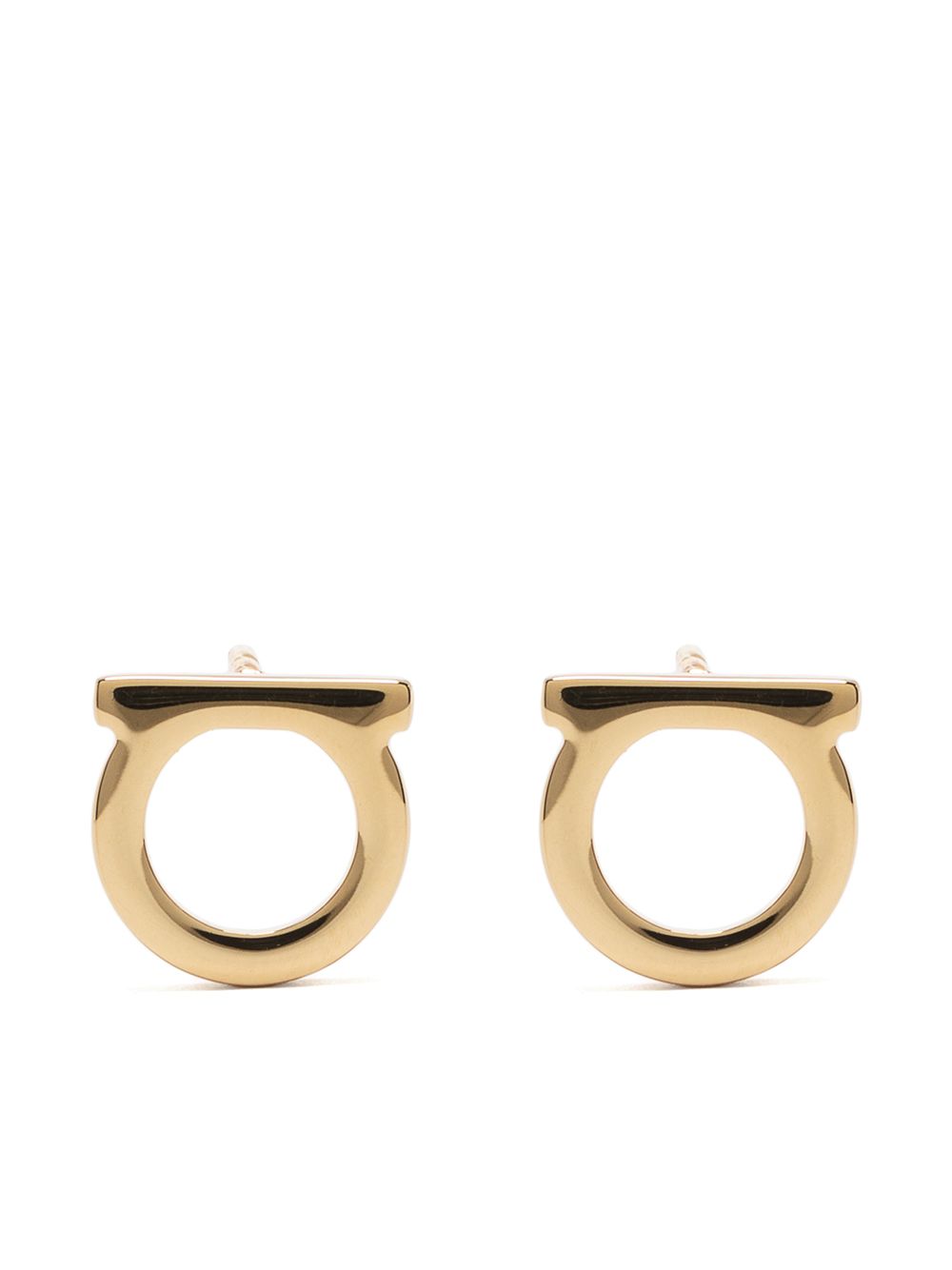 Ferragamo Gancini 耳钉 - 金色