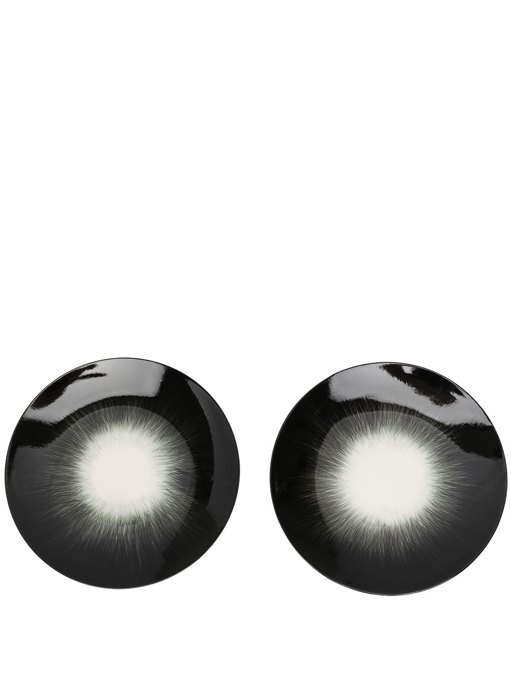 Ann Demeulemeester X Serax x Serax 陶瓷餐盘套装 - 黑色