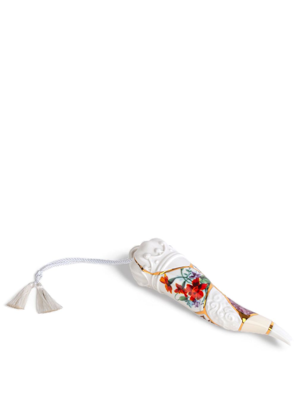 Seletti Kintsugy Lucky 号角 - 白色