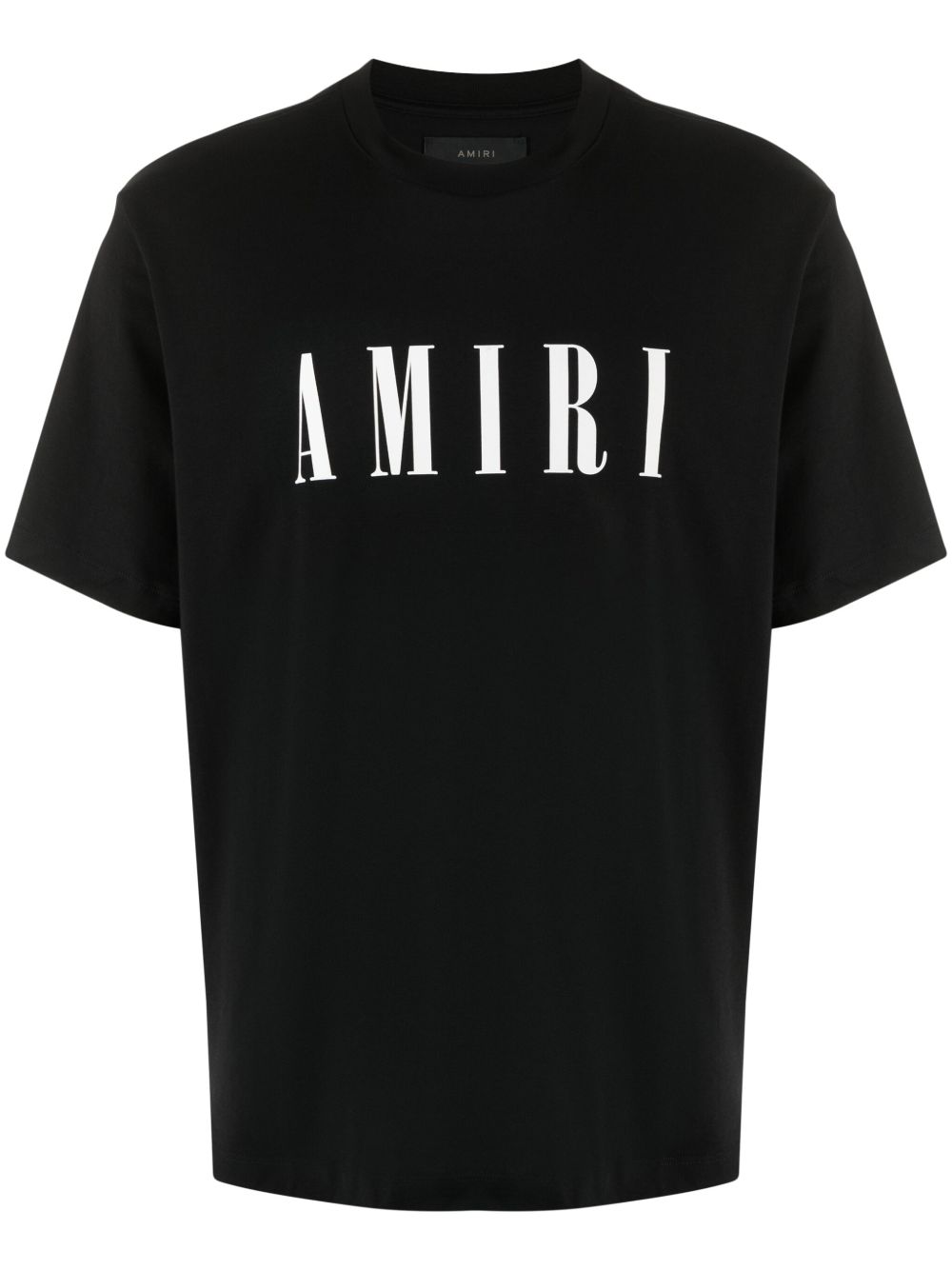 AMIRI logo印花棉T恤 - 黑色