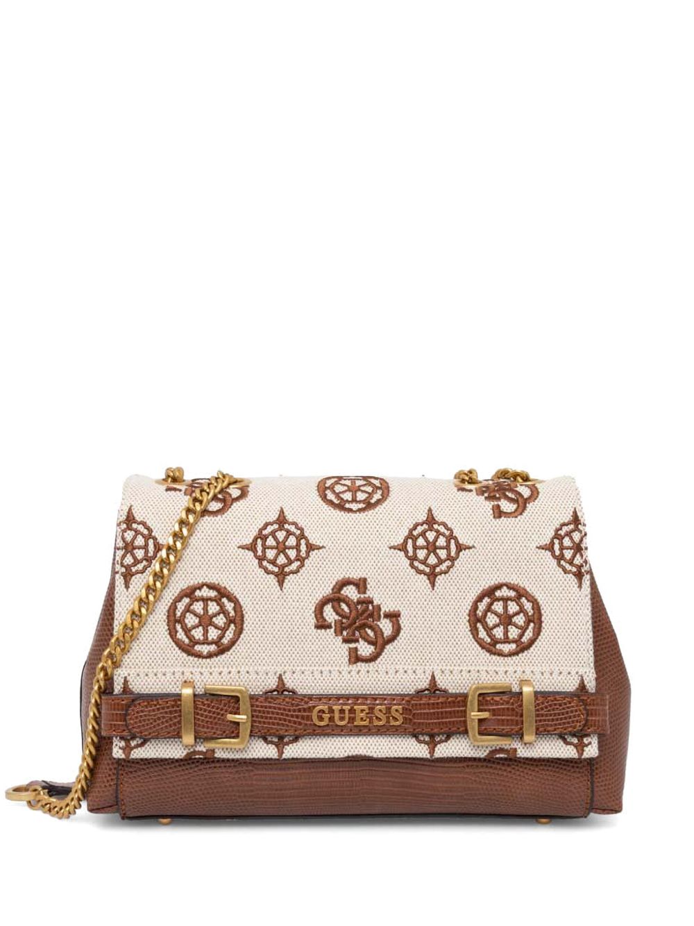 GUESS USA Sestri crossbody bag - 中性色